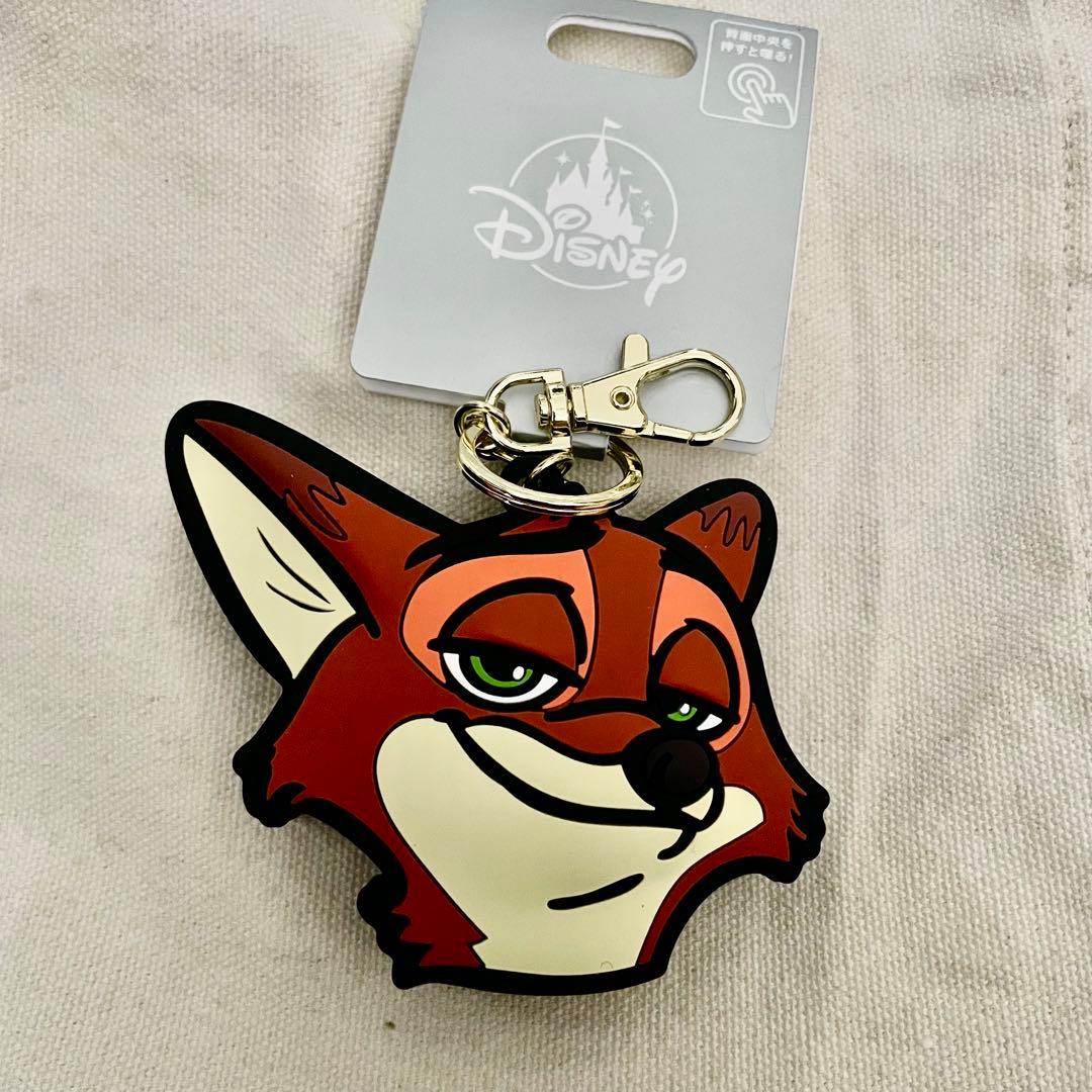 ディズニーストア ニックワイルド トーキング キーホルダー ボイス