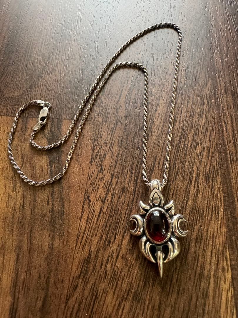 M'sコレクション、ネックレス、チェーン付 M's collection エムズコレクション ツーフェイス ネックレス チェーン