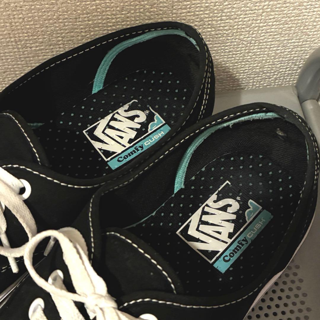 野村訓市 着用 VANS コンフィクッシュ オーセンティック 黒 29.0 廃番