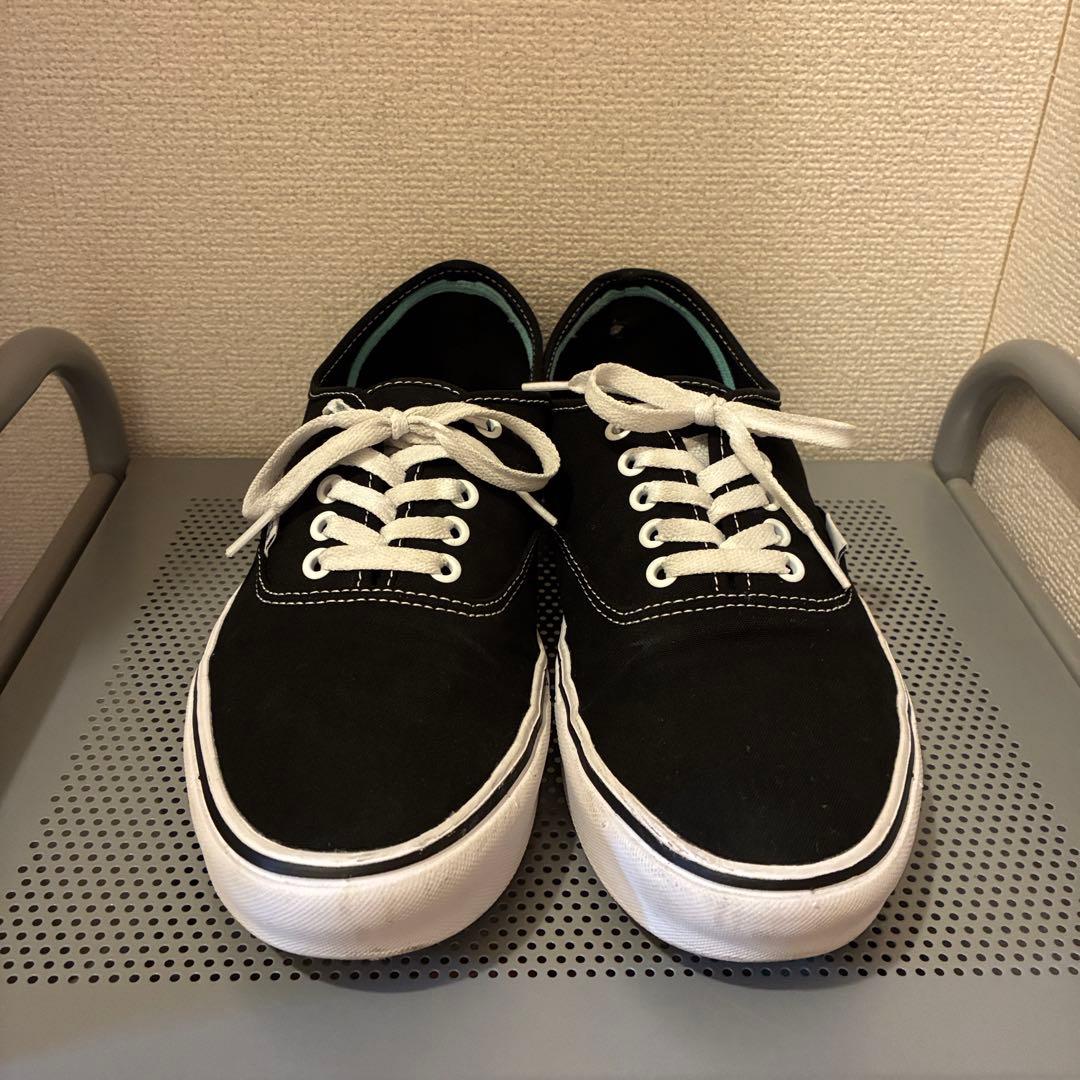野村訓市 着用 VANS コンフィクッシュ オーセンティック 黒 29.0 廃番