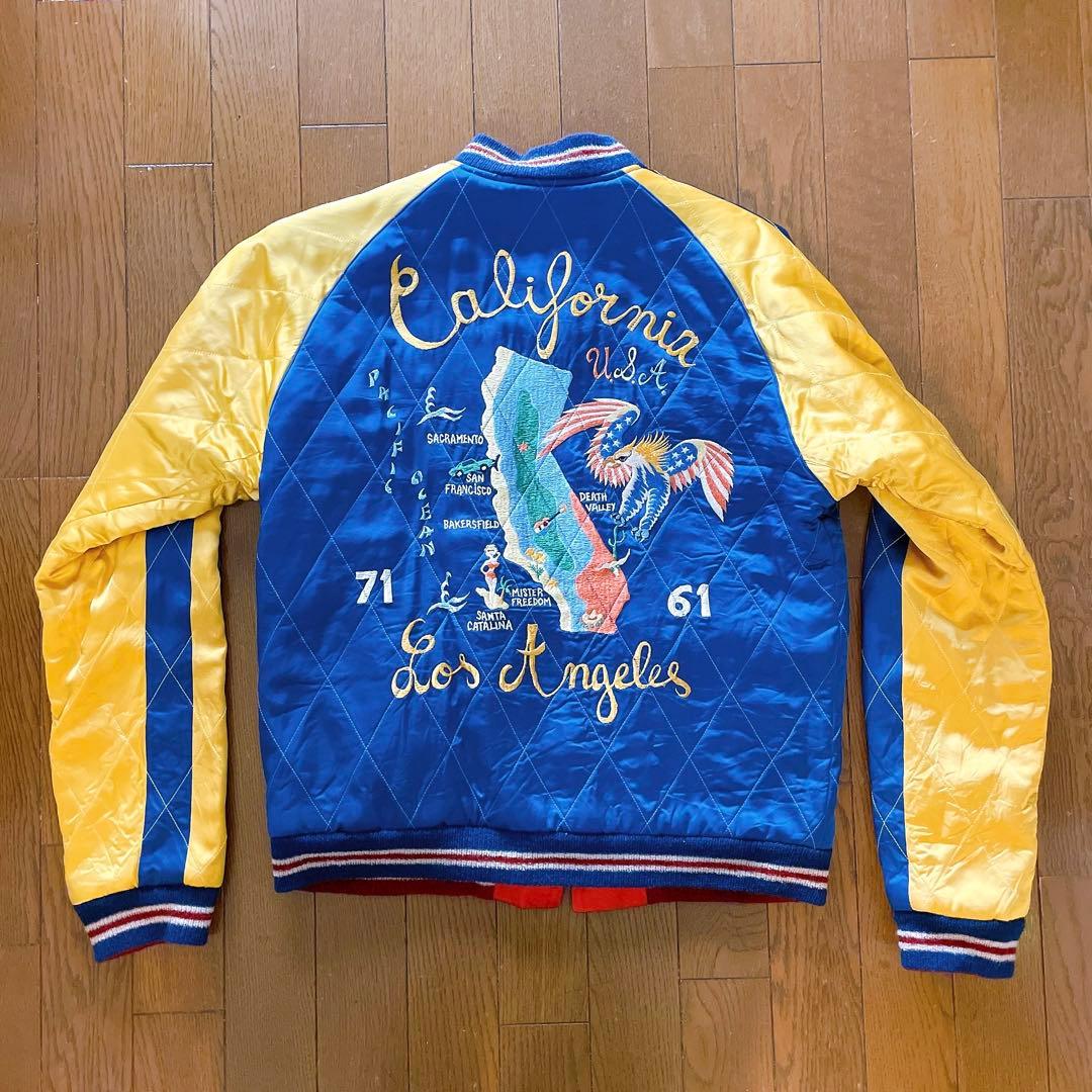 ミスターフリーダム×港商&CO/スカジャン/M/SC15418/ - メルカリ