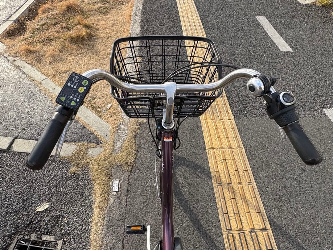 中古YAMAHA電動アシスト自転車　8.7Ah 大阪　013番