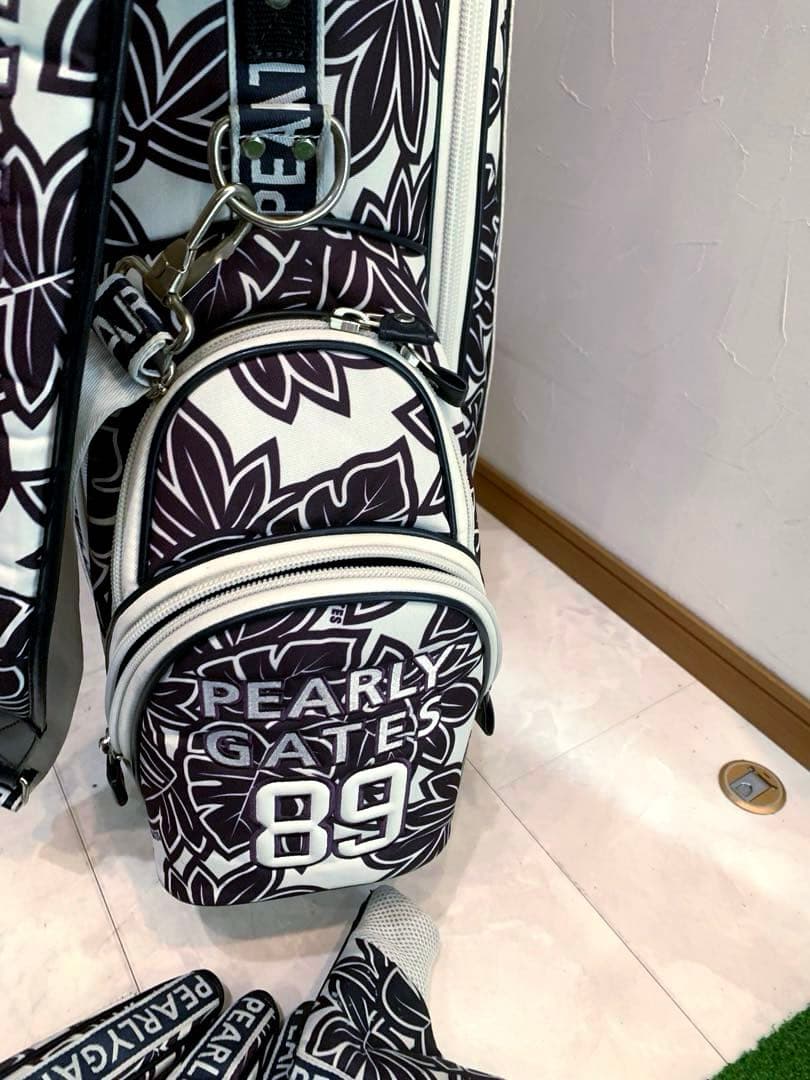 正規品 パーリーゲイツ スタンドキャディバッグ ヘッドカバーセット