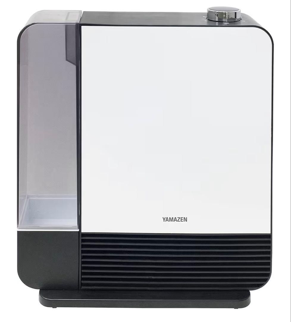 ［山善］大風量セラミックヒータ 一加湿機能搭載DKF-M121 （W） Amazon | [山善] 大風量 セラミックヒーター 加湿機能搭載 (木造和室 6