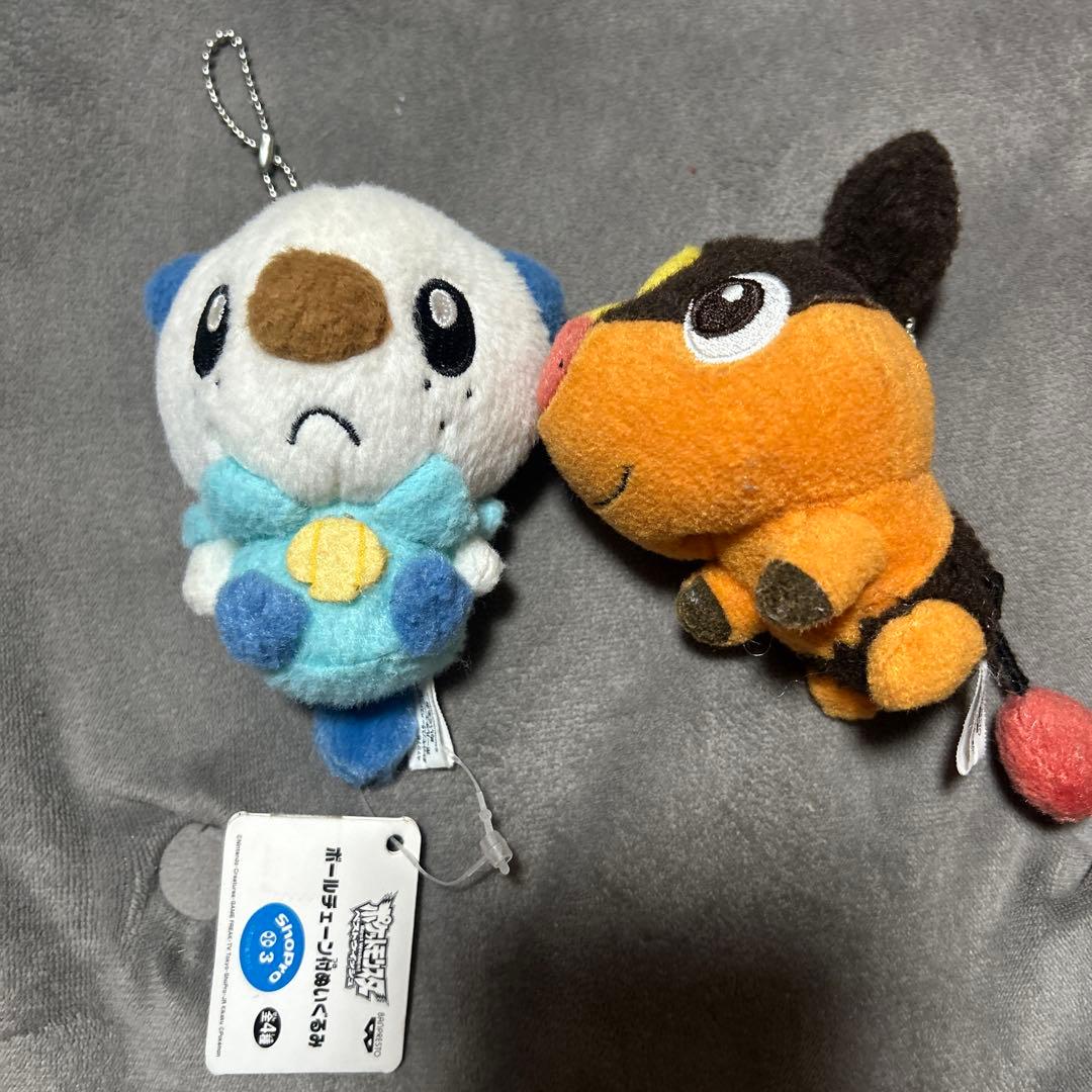 ポケモン ミジュマル ポカブ ボールチェーン付ぬいぐるみセット - メルカリ