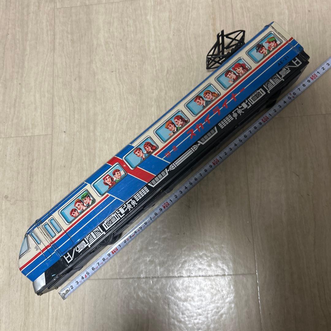 【レトロ】ブリキの電車　イチコー　電車　新幹線　スカイライナー　急行　まとめ売り