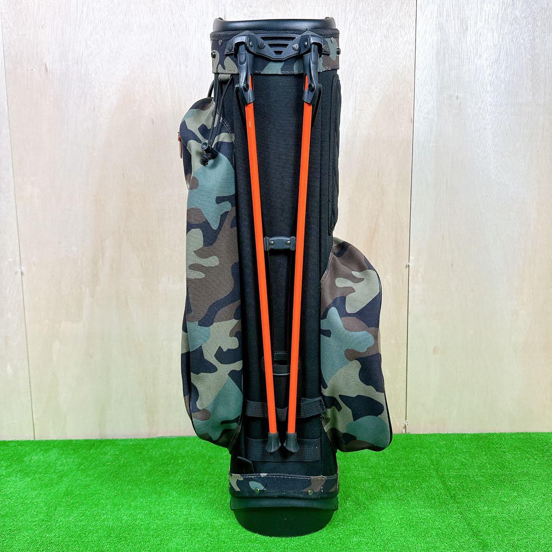 ラルフローレン RLX 迷彩柄 キャディバッグ スタンド式 ヘッドカバー