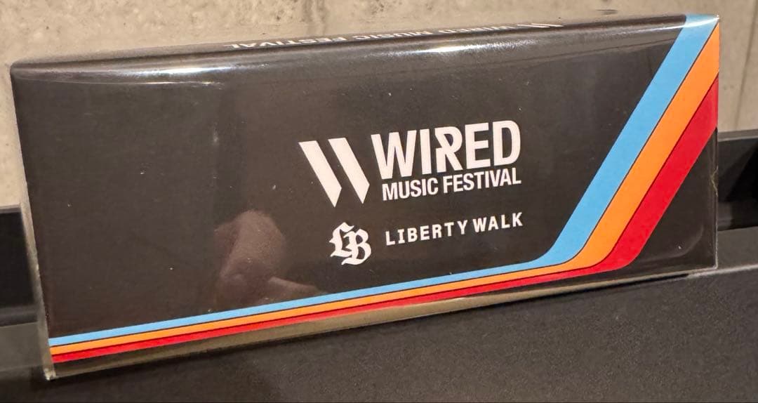 リバティウォークWIRED MUSIC FESTIVAL非売品ミニカーになります