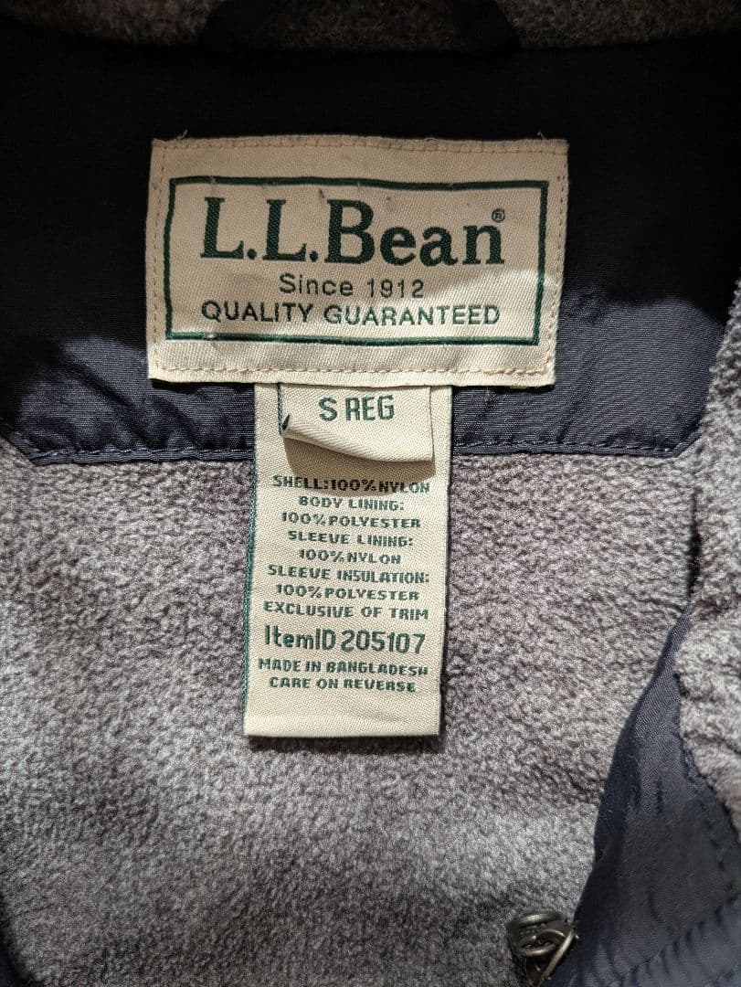 L.L.Bean ウォームアップジャケット　llbean