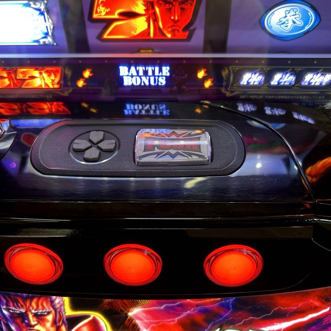 パチスロ実機 スマスロ「北斗の拳 拳王(ラオウ)パネル」 送料無料