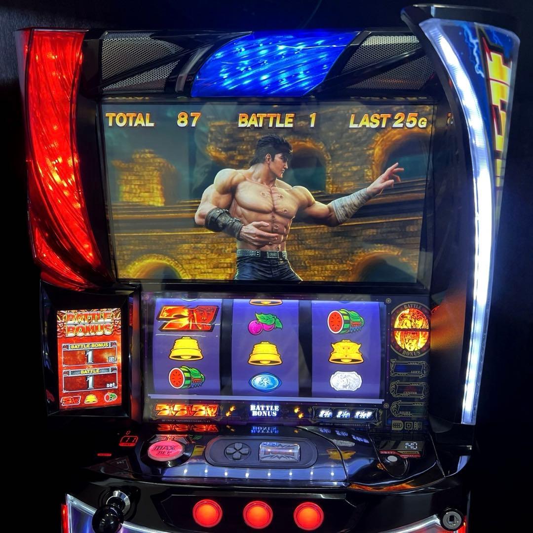 パチスロ実機 スマスロ「北斗の拳 拳王(ラオウ)パネル」 送料無料