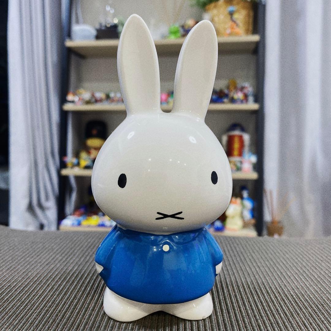ミッフィー 陶器製貯金箱 - メルカリ