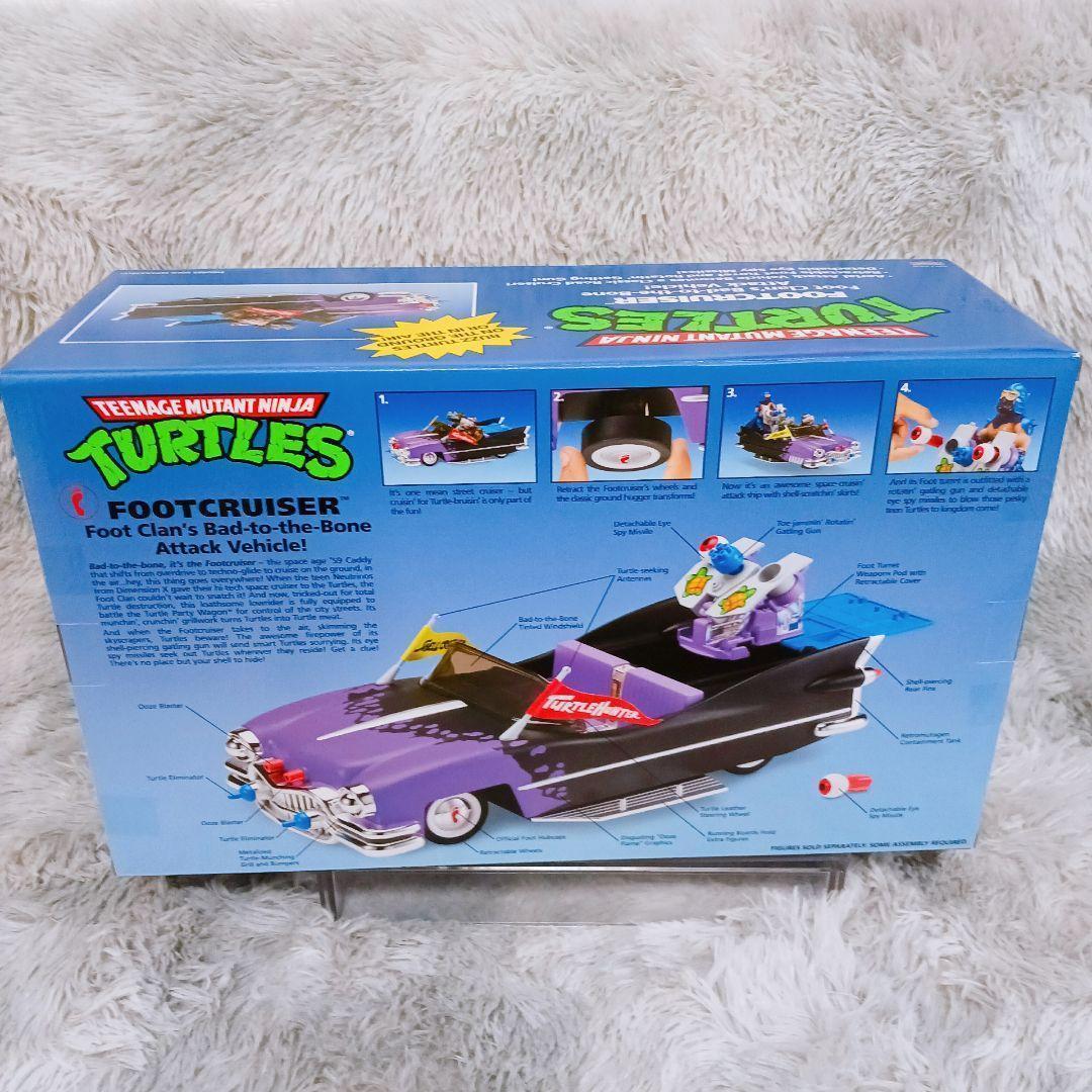 ☆TMNTフットクルーザー☆プレイメイツ クラシック タートルズ 80s復刻版