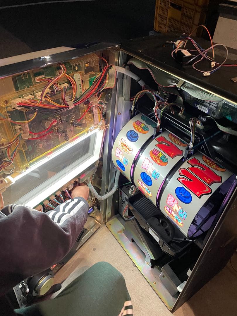 パチンコ 実機 スーパー ビンゴ 5 V 家電製品 家庭用 ビンテージ