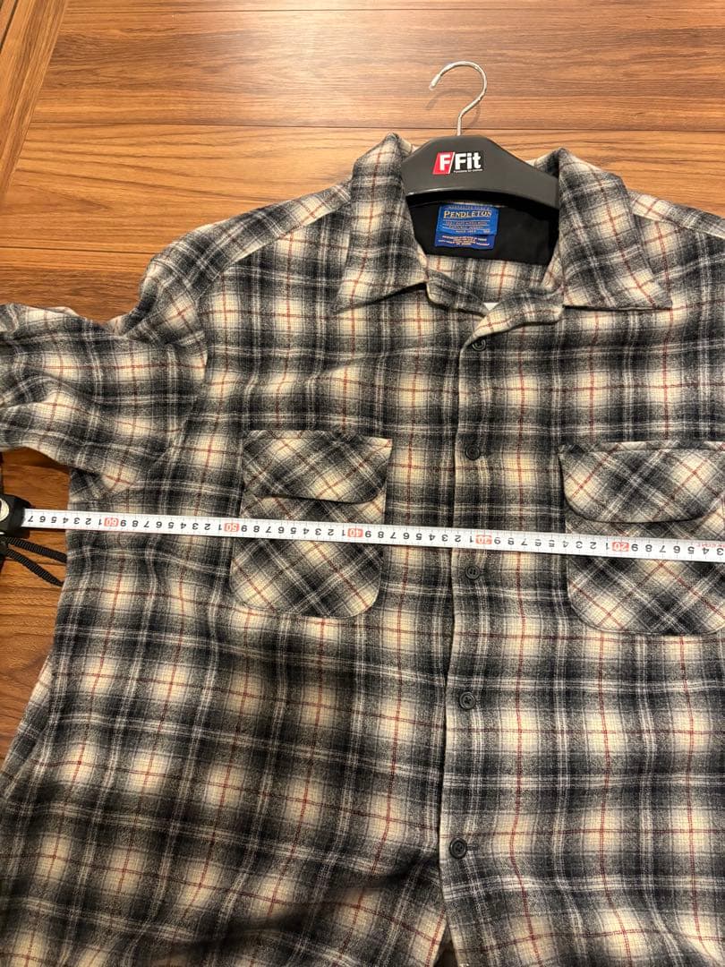 Pendleton 100%バージンウールネルシャツ希少サイズ4xl オンブレ