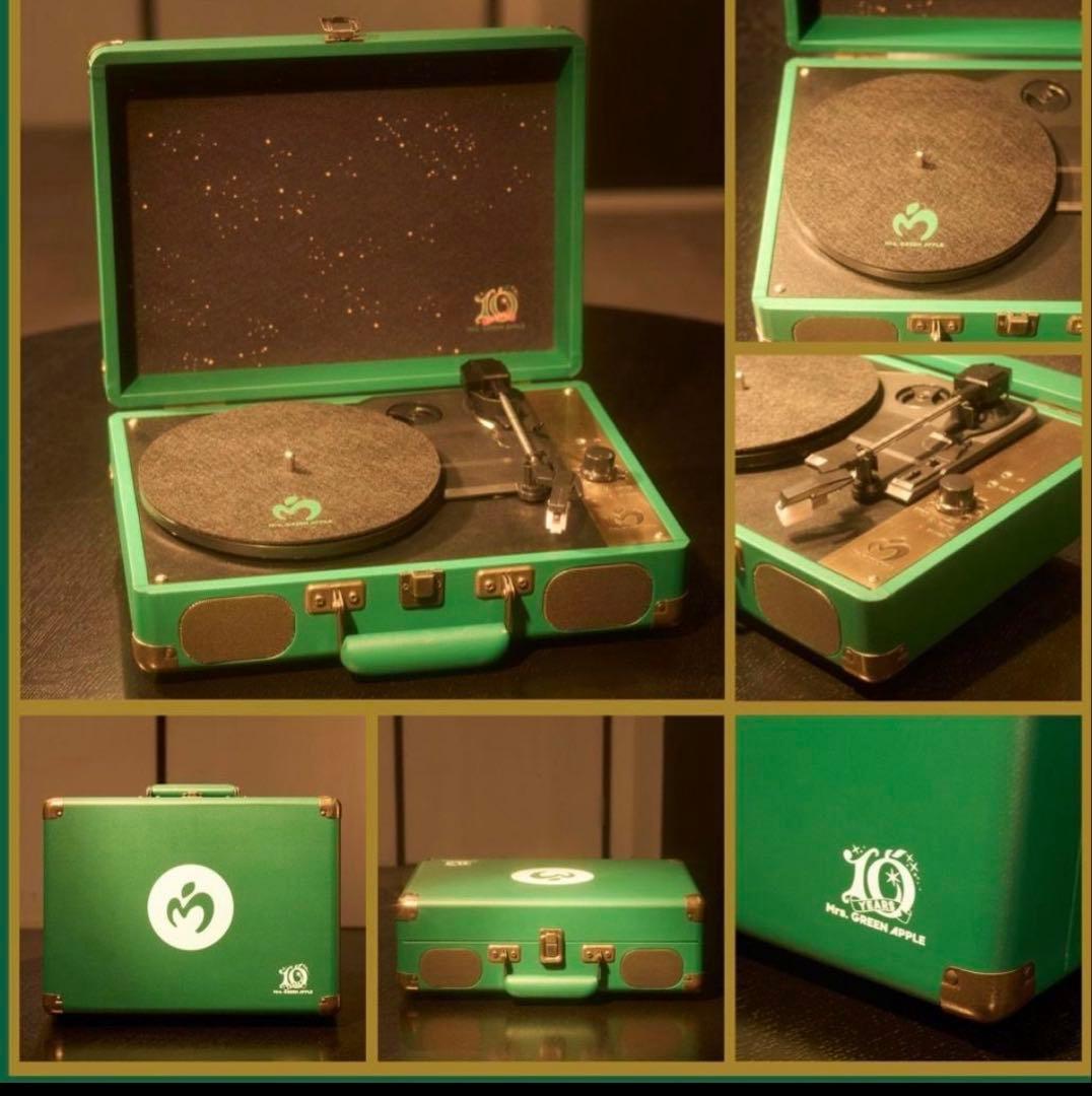 新品 Mrs. GREEN APPLE / MGA レコードプレーヤー - メルカリ