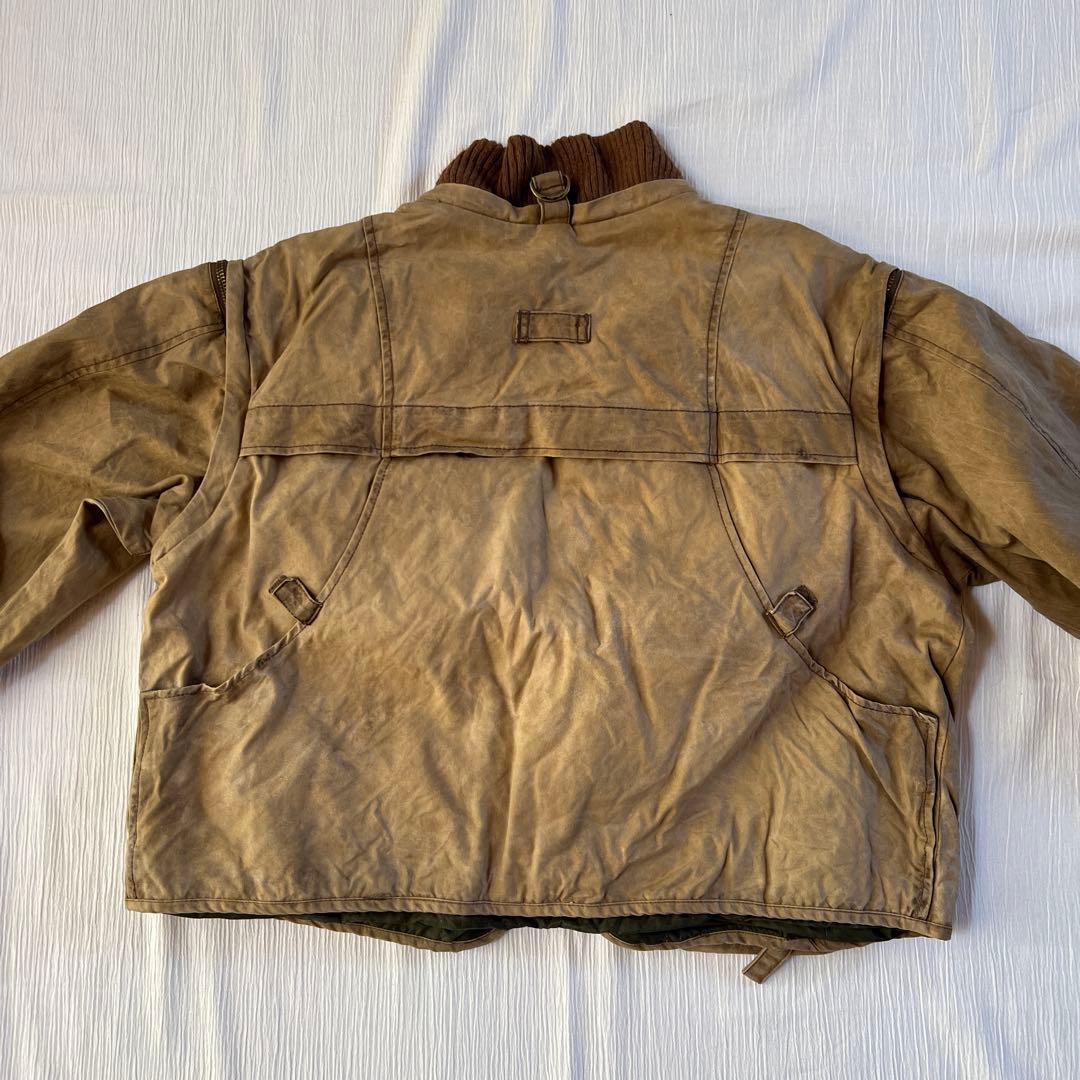 Eddie Bauer マルチポケット オイルド フィッシング ジャケット - メルカリ