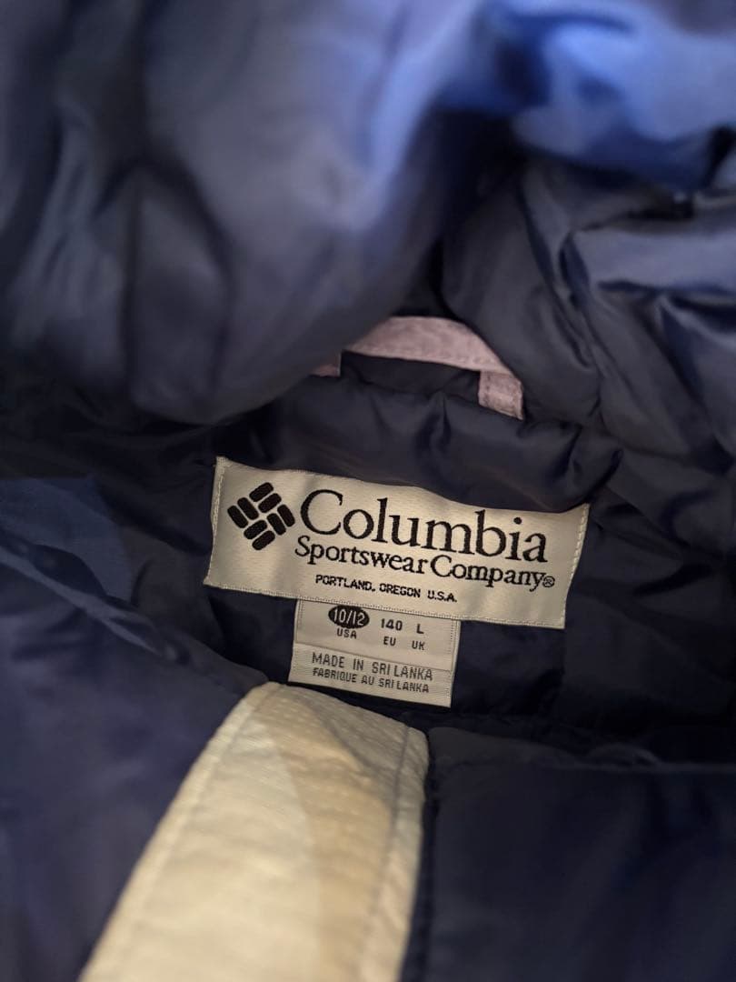 コロンビア スキーウェア 上下セット 140 男女兼用 スノーボード