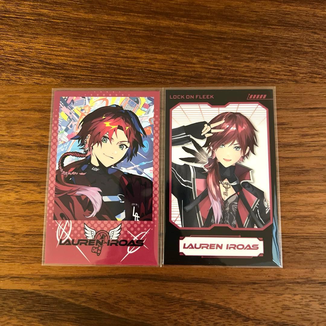 ロクフリ ローレン・イロアス ランダムチェキ風カード - メルカリ