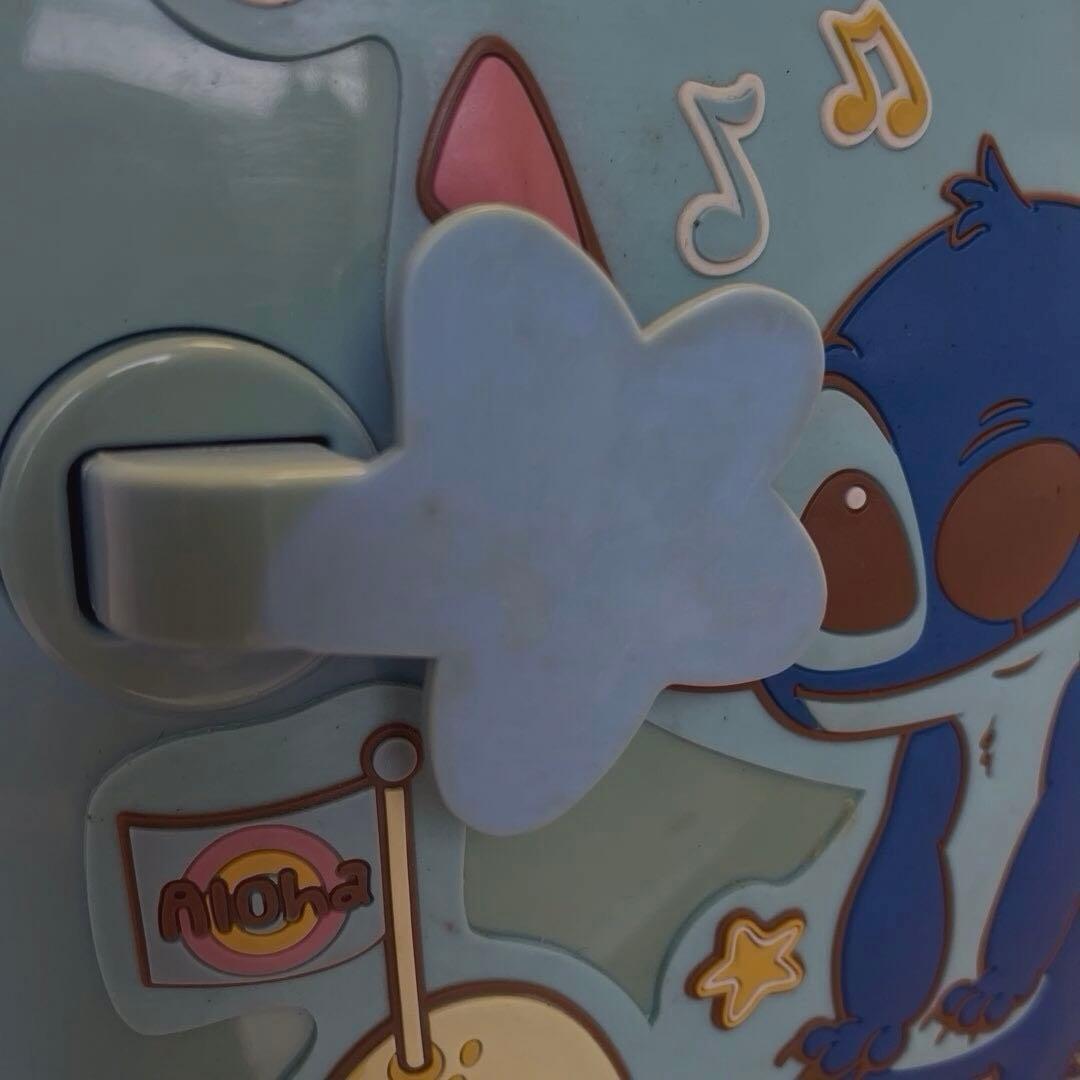 ヴィンテージ♡スティッチ！ポータブル冷蔵庫　クーラーボックス☆