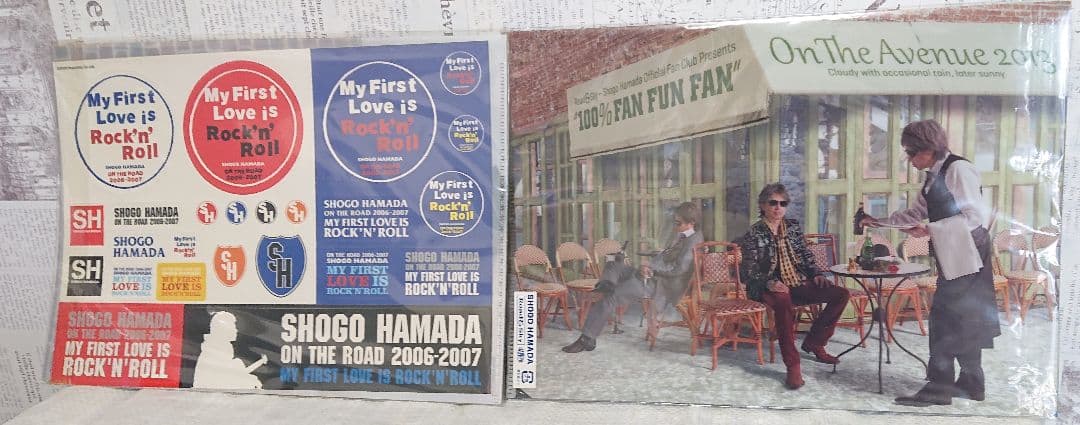 浜田省吾/書籍/ツアーパンフレット/クリアファイルまとめ売り