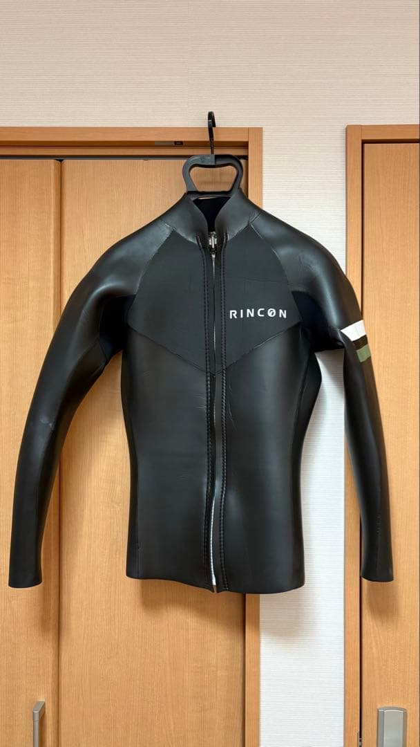 RINCON ブラック タッパー MLR ウェットスーツ タッパー RINCON リンコン メンズ SOVRANO 2mm長袖
