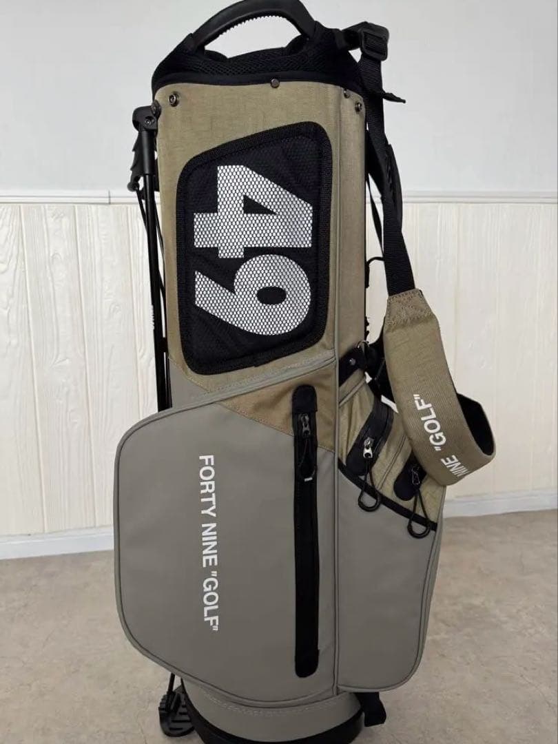 TFW49　キャディーバッグ　ベージュ　ネームタグ付き TFW49 キャディーバッグ | TOZAI NANBOKUYA