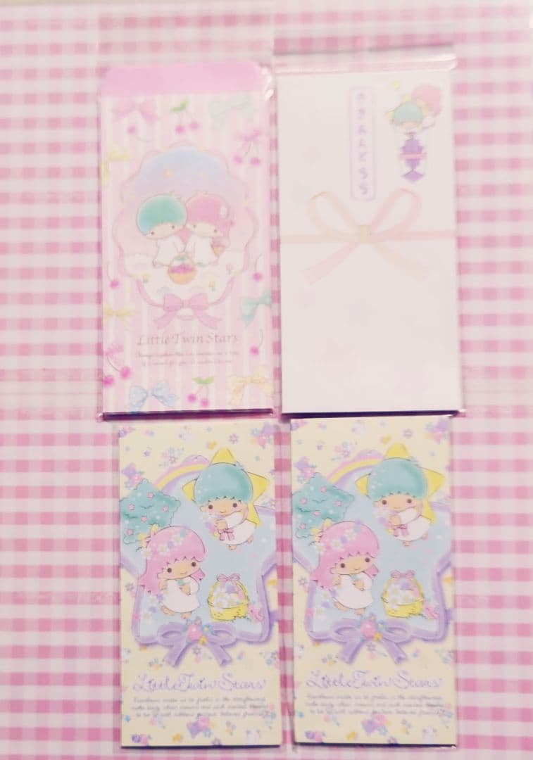 キキララ　ポチ袋　SANRIO　ぽち袋　リトルツインスターズ　サンリオ