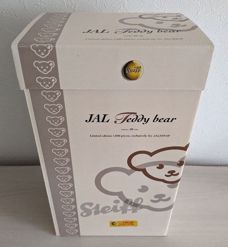 JAL Teddybear テディベアJAL SHOP1000体限定アンティーク