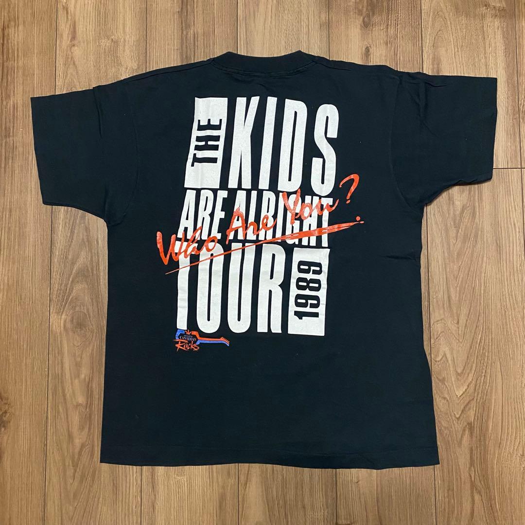 【1989】 The who THE KIDS ARE ALRIGHT TOUR