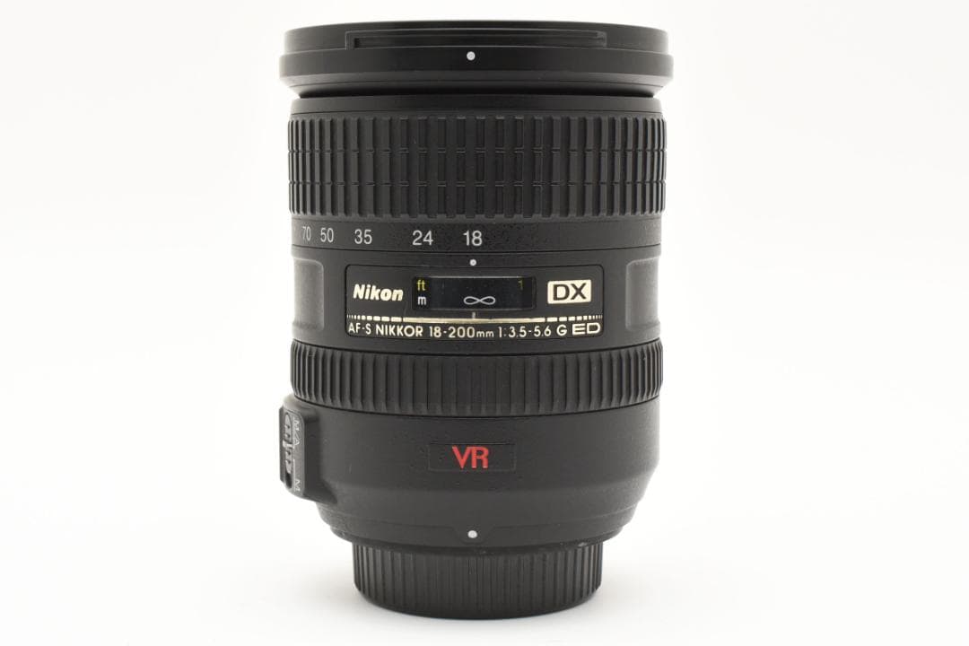 【動作確認品】Nikon　AF S DX 18 200 3.5 5.6G VR