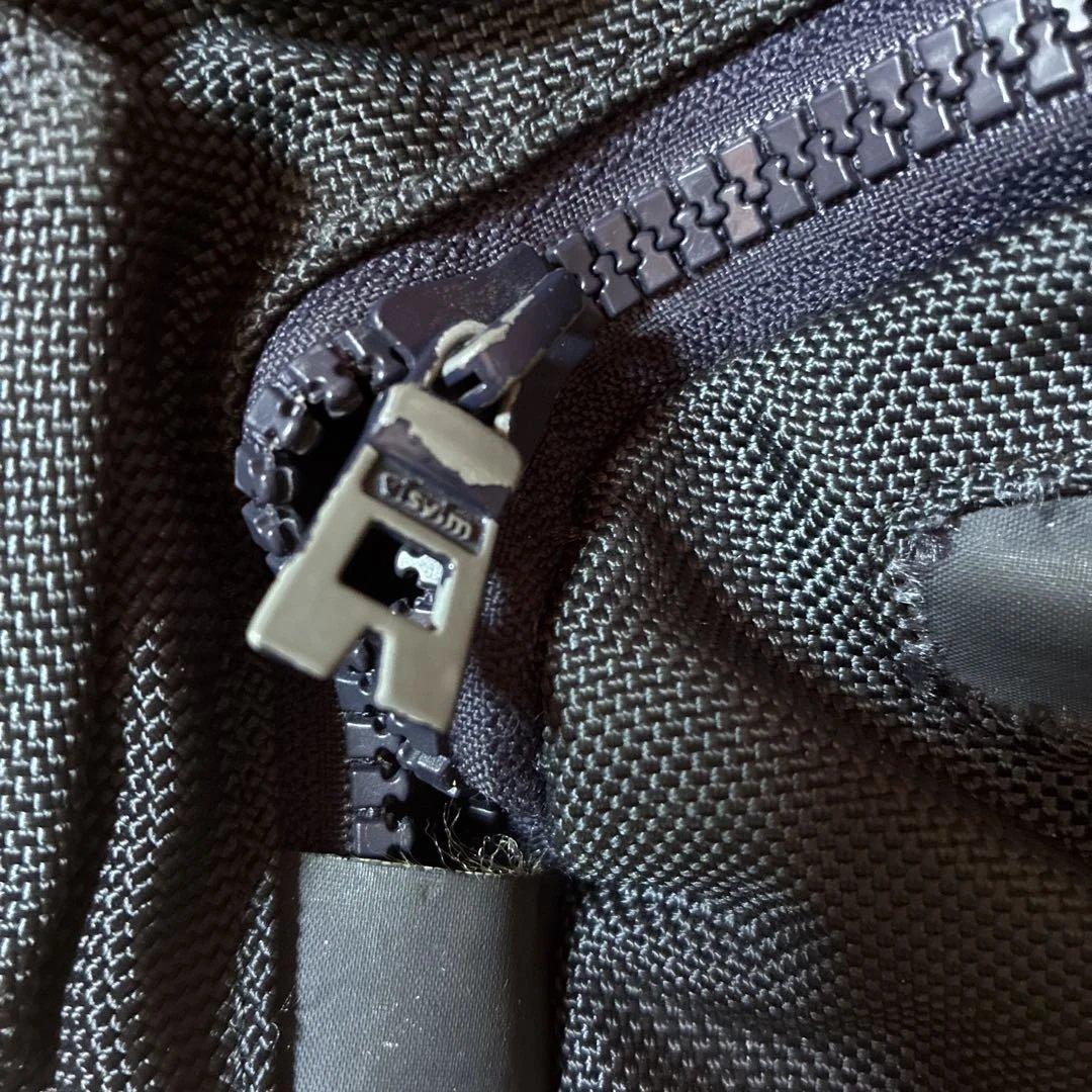 visvim ボディバッグ・ウエストポーチ ネイビー×ブラウンのスエード