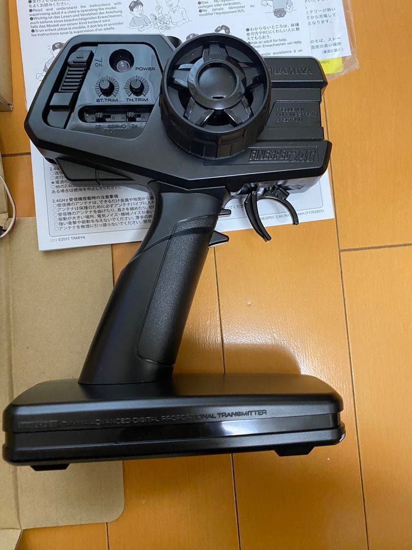 タミヤ ファインスペック24G ラジコンプロポセット(バッテリー、充電器