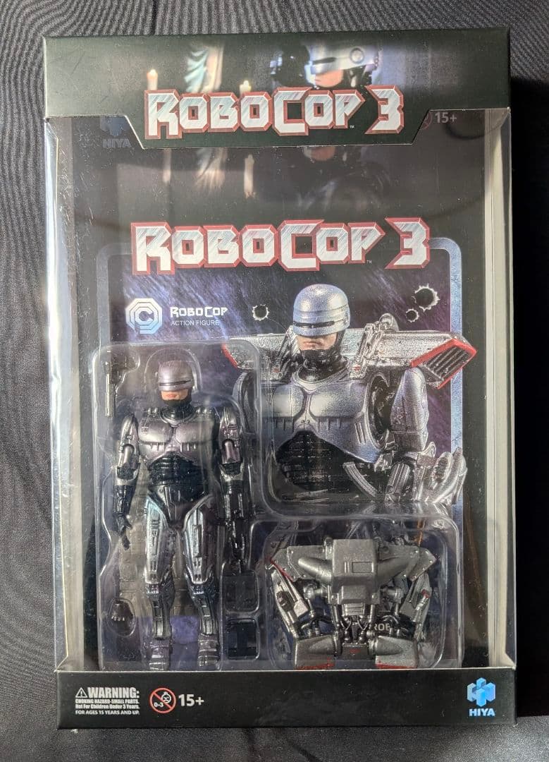 HiyaToysハイヤトイズ エクスクイジット1/18ロボコップ３/３種SET