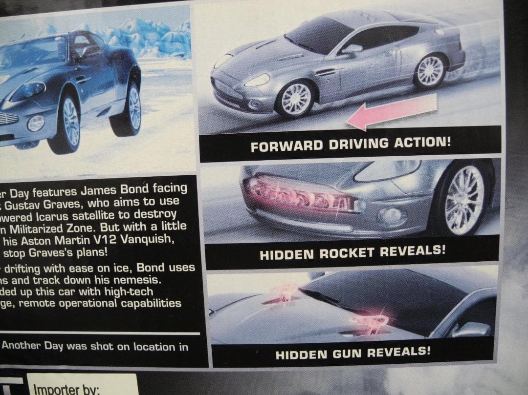 【ギミック満載】アストンマーチン DB5 & V12 Vanquish の２台