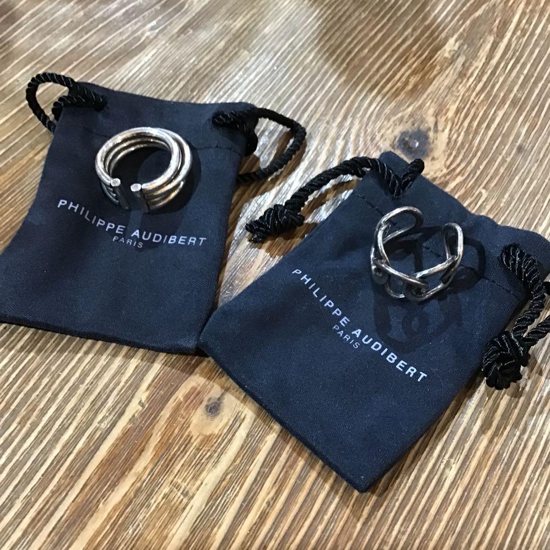 PHILIPPE AUDIBERT シルバーリング　2個 別注】PHILIPPE AUDIBERT Kylie シルバーリング｜トゥモローランド