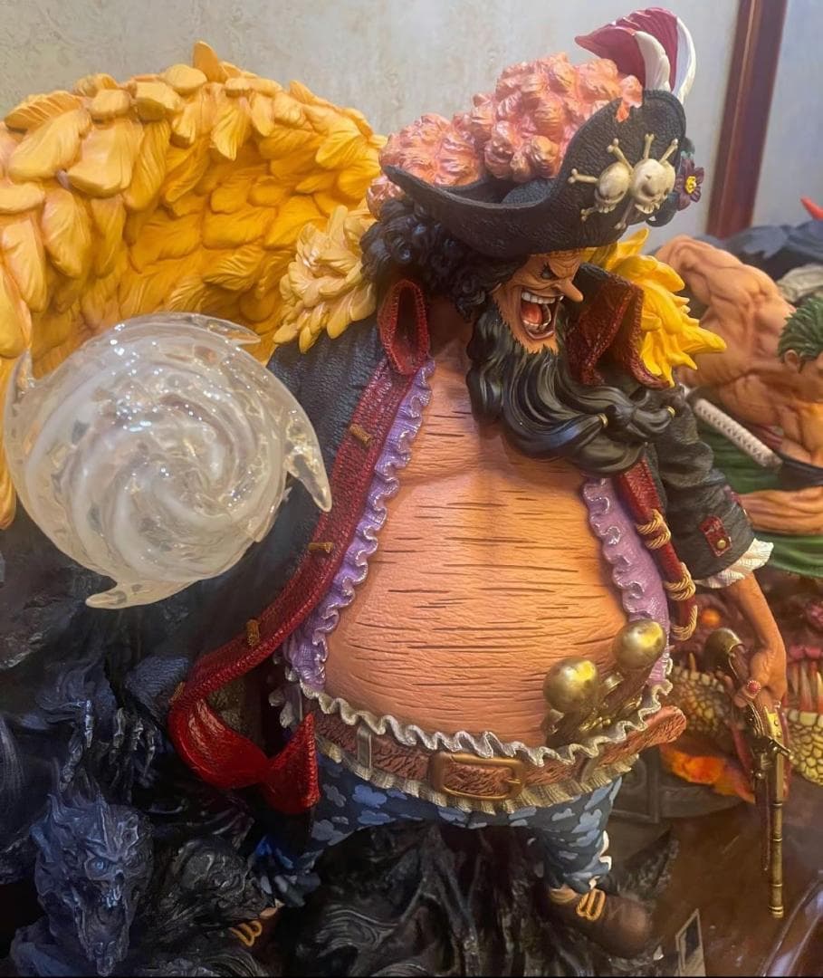 ワンピース Ls 黒ひげ 1/6版 ガレージキット ガレキ スタチュー