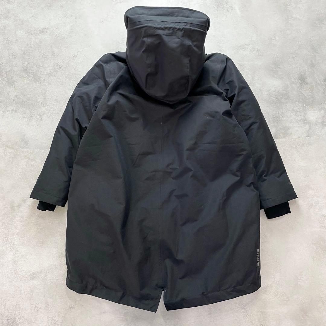 現行✨エーグル ゴアテックス ダウンジャケット ファルディア 黒 近年