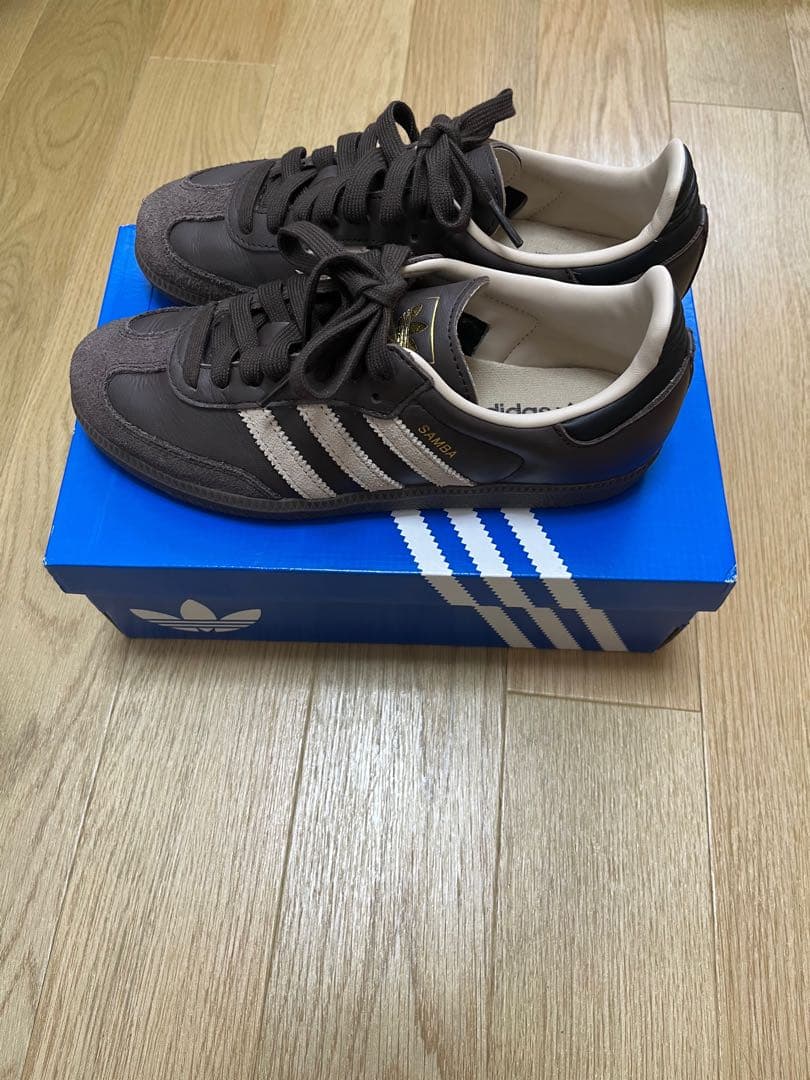 adidasアディダス SAMBA OG サンバ ブラウン　23.5cm