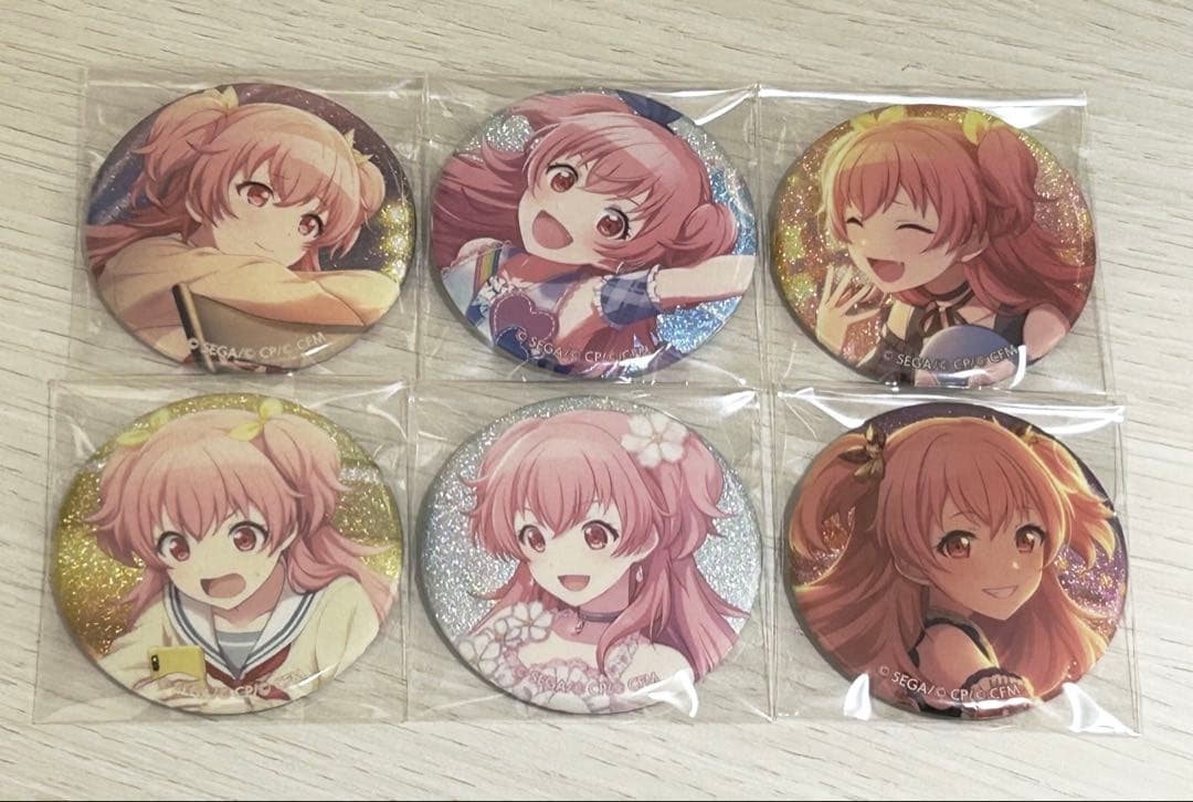 プロセカ 桃井愛莉 缶バッジ 4b - メルカリ