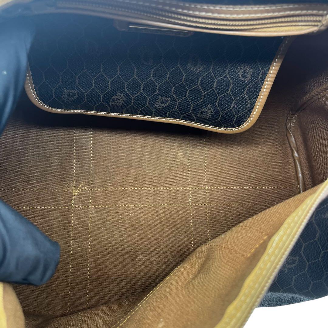 Christian Dior ボストンバック ハニカム 旅行 南京錠 0876