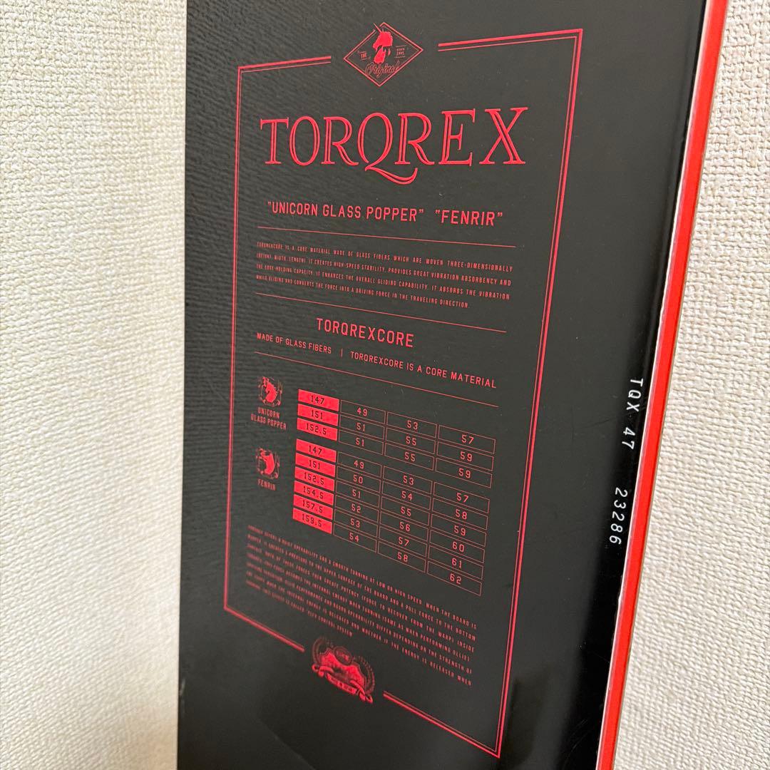 TORQREX フェンリル 147 22-23 スノーボード - メルカリ