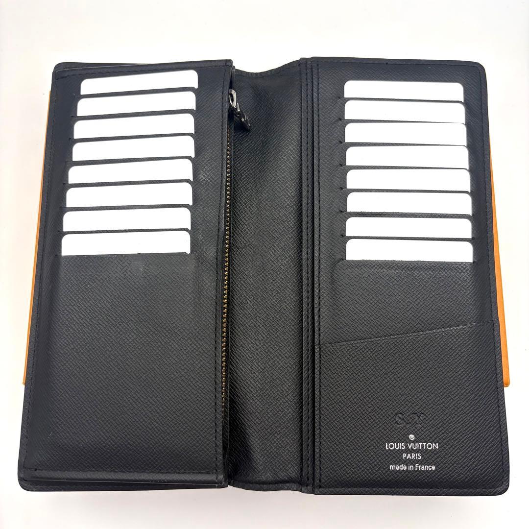 新型】ルイヴィトン モノグラム エクリプス ポルトフォイユブラザ 黒