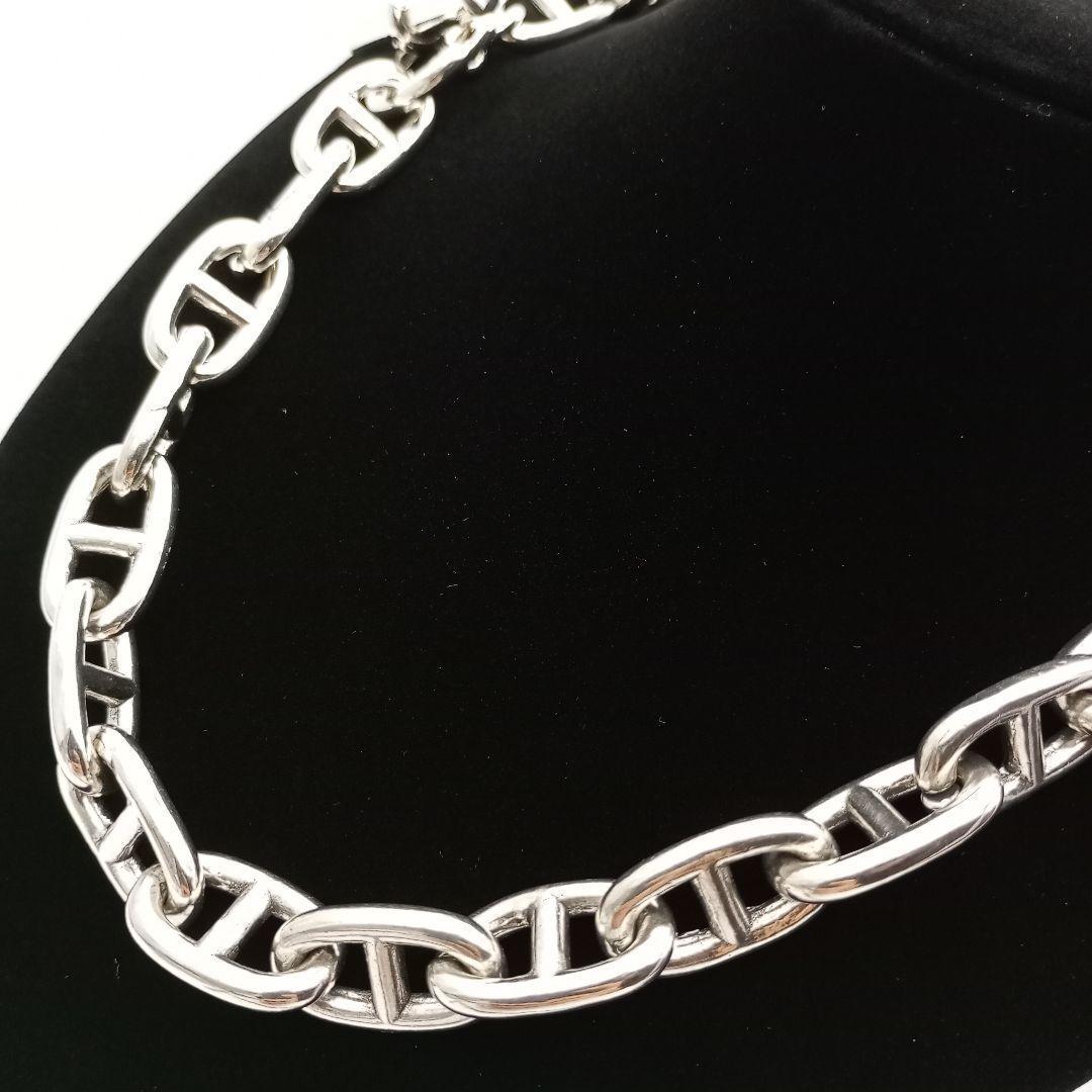 ネックレス シェーヌダンクル チェーン 50cm シルバー 925