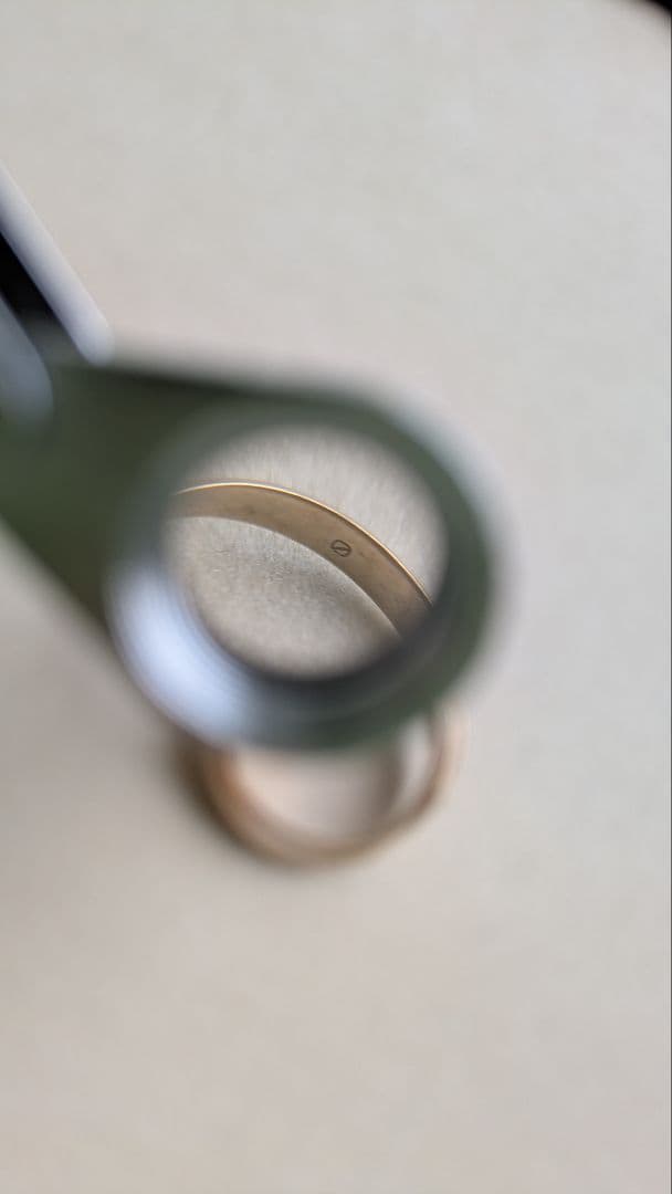 k18 18金3連リング　3.6g