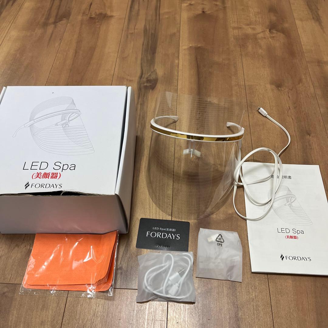 フォーデイズ 美顔器 LED SPA 美品 - メルカリ