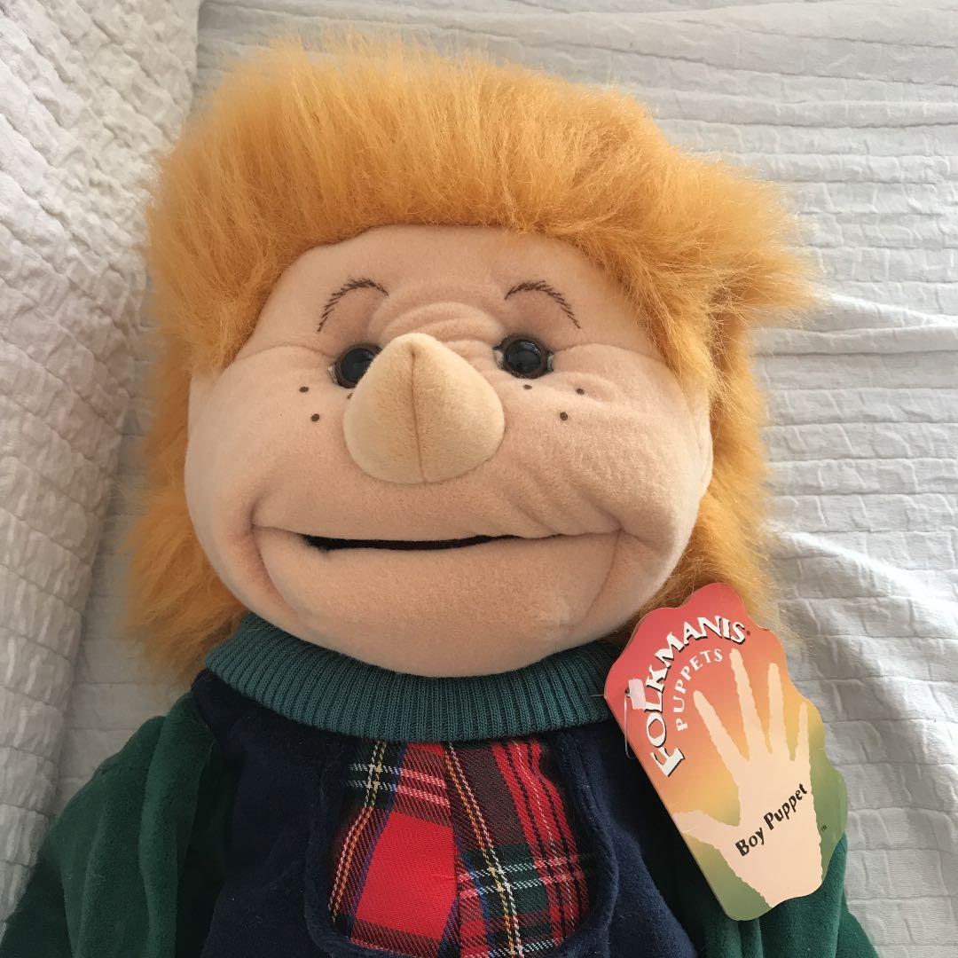期間限定価格です。￼FOLKMANIS フォークマニス　パペットシリーズ　男の子