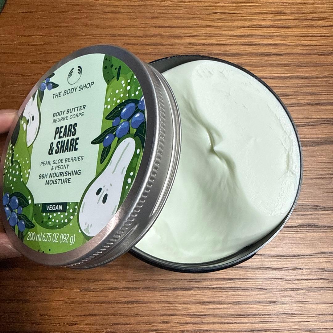 THE BODY SHOP PEARS & SHARE ボディバター 200ml - メルカリ
