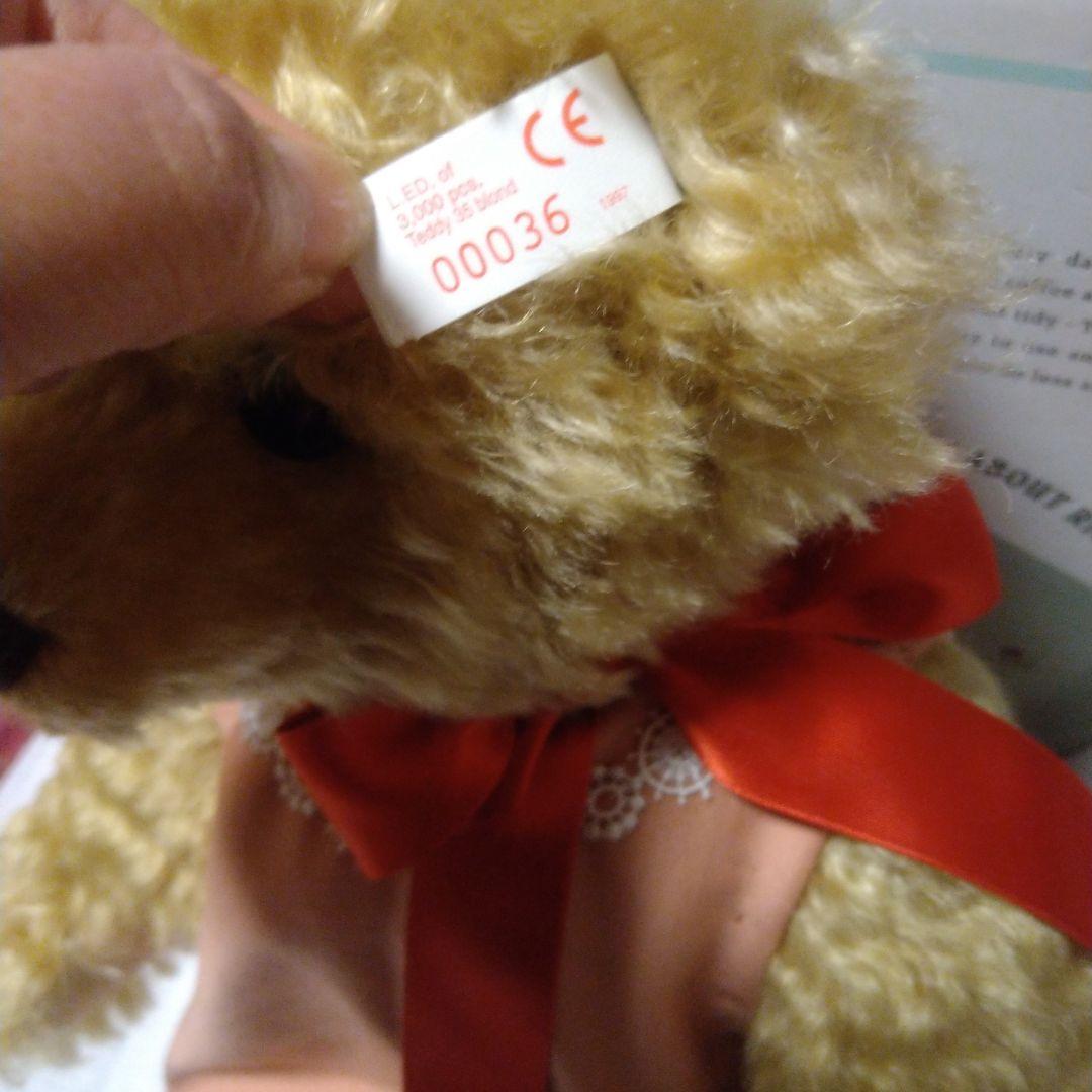 Steiff シュタイフ　テディーベア♥[限定品リカちゃん生誕30周年]☆箱入り