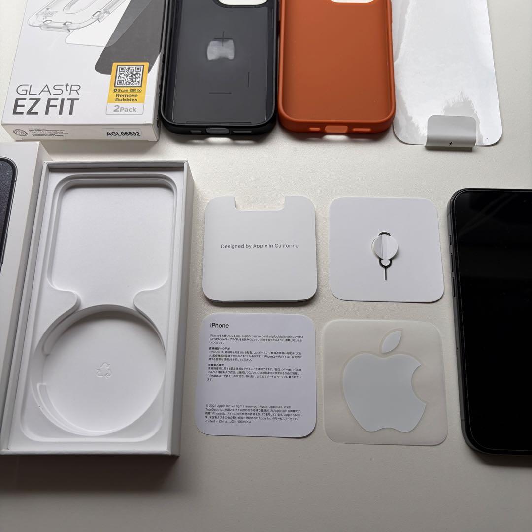 Apple iPhone 15pro ブラックチタニウム【匿名配送】【送料込み